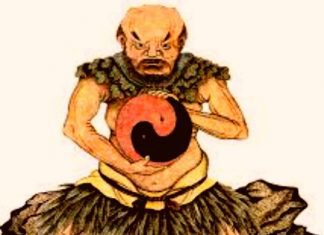 Pangu, cel care a despărţit cerul şi pământul