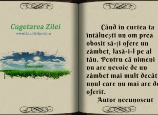 Cugetarea zilei – 5 martie