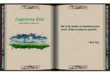 Nu-ti fie teama – Cugetarea Zilei Cugetarea-Zilei-10-04-2018