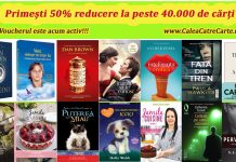 Voucherul BOOKS50 este acum activ pe Elefant.ro