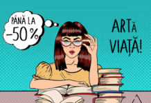 Reducere de 50% la Cartile Grupului Editorial ART