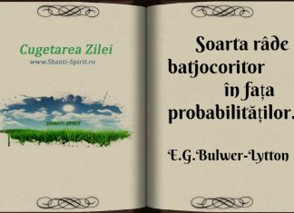 Cugetarea zilei 27.12.2019